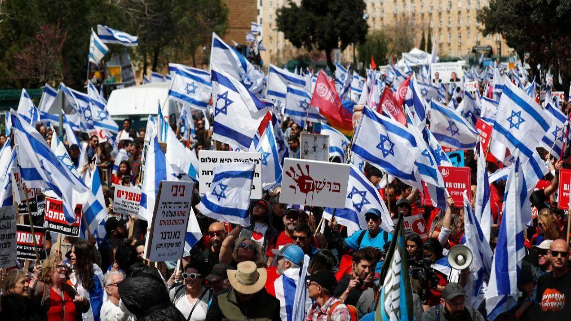 Protesta en Israel